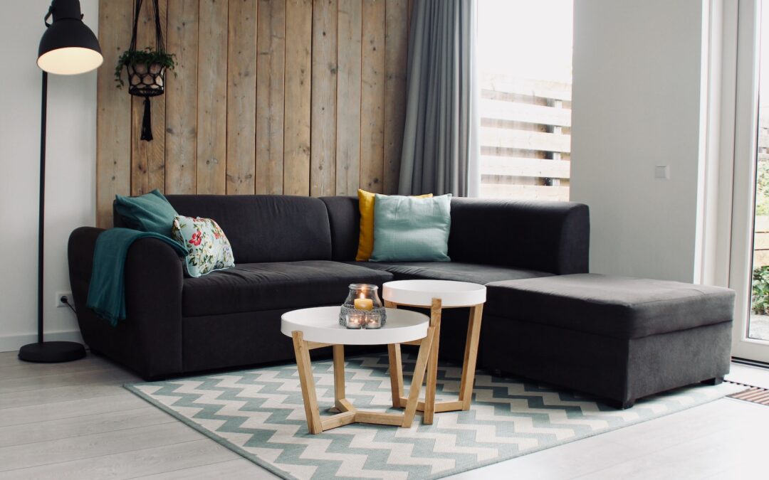 sofa and carpet